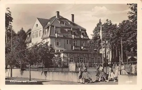 Kölpinsee auf Usedom Teilansicht gl1956 169.333