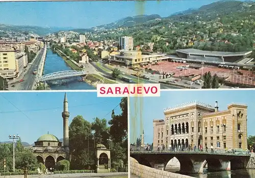 Sarajevo, Mehrbildkarte ngl G4807