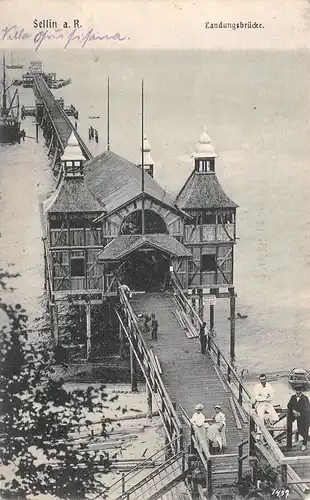 Sellin auf Rügen Landungsbrücke gl1927 169.646