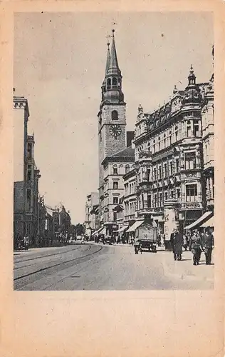 Magdeburg Breiter Weg mit Katharinenkirche ngl 171.611