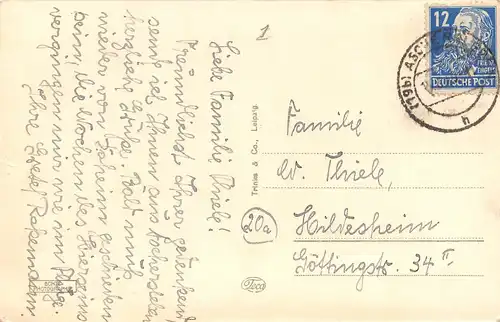Aschersleben Teilansichten Mehrbildkarte glca.1940 171.829