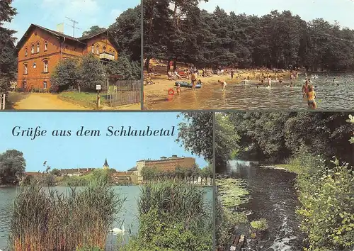 Grüße aus dem Schlaubetal Mühle Jugendherberge ngl 167.887