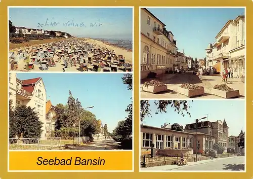 Ostseebad Bansin Strand Promenade Straße gl1986 169.507