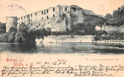 Halle a.S. Die Moritzburg gl1908 171.737