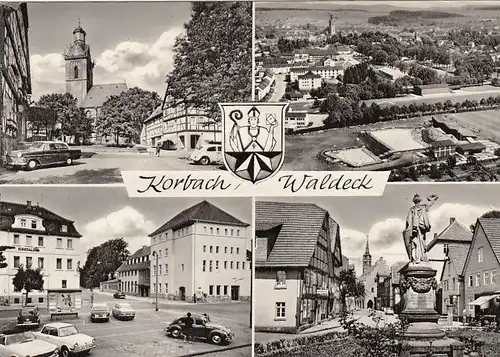 Korbach, Waldeck, Mehrbildkarte ngl G5948