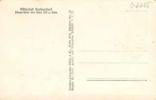 Ostseebad Heringsdorf Fliegeraufnahme ngl 169.540