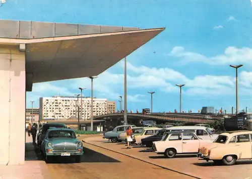 Halle a.S. Blick zur Hochstraße ngl 171.758