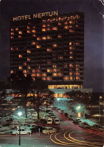 Rostock-Warnemünde Hotel Neptun bei Nacht gl1986 170.191