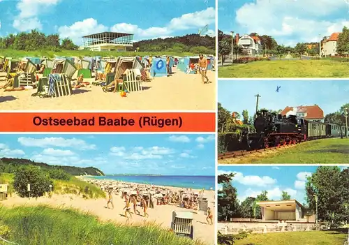 Baabe (Rügen) Inselparadies Strand Konzertplatz gl1982 169.583