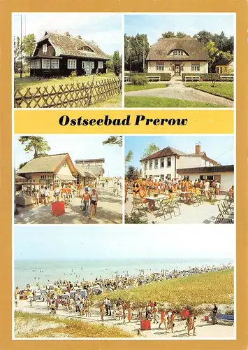 Ostseebad Prerow Katen Strandweg Gaststätte gl1989 169.842