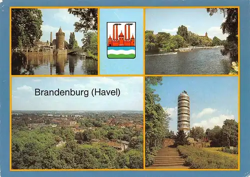 Brandenburg (Havel) Steintor Salzhofufer Friedenswarte ngl 168.707