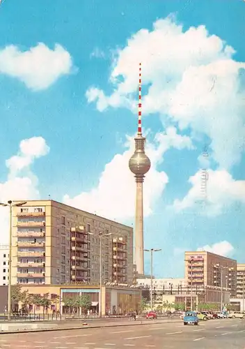 Berlin K.-M.-Allee Fernsehturm gl1970 171.966