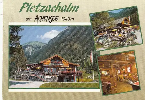 Alpengasthof Pletzachalm bei Pertisau am Achensee, Tirol gl1996 G5023