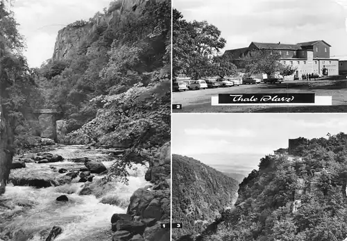 Thale (Harz) Bodetal Berghotel Roßtrappe Hexentanzplatz gl1976 171.827