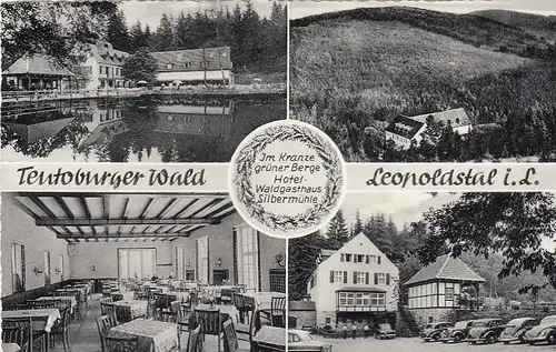 Leopoldstal, Teutoburger Wald, Waldhotel mit Pension Silbermühle ngl G6067