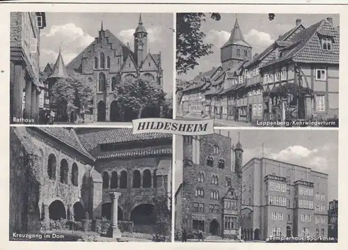 Hildesheim, Mehrbildkarte gl1954 G6111