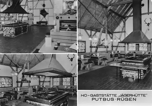 Putbus auf Rügen Gaststätte Jägerhütte gl1984 169.699