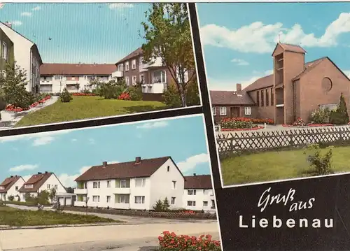 Liebenau, Mehrbildkarte gl1973? G6142