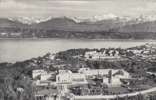 Genève / Genf - Palais des Nations Unies et le Mont Blanc gl1951 G5174