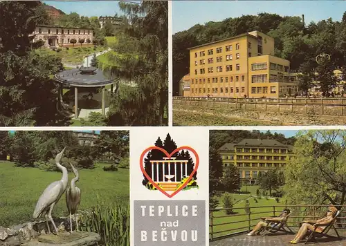 Teplice nad Becvou, Mehrbildkarte ngl G5235