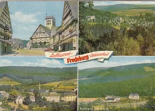 Fredeburg, Hochsauerland, Mehrbildkarte ngl G6187