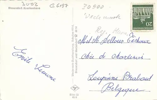 Bissendorf a.d.Wietze, Krankenhaus ngl G6197