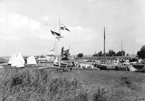 Bodstedt (Kreis Ribnitz-Damgarten) Am Hafen gl1972 169.786