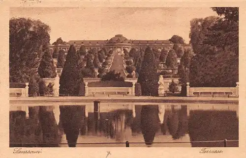 Potsdam Sanssouci Terrasse gl1925 168.361