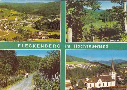 Fleckenberg, Hochsauerland, Mehrbildkarte gl1978? G6207