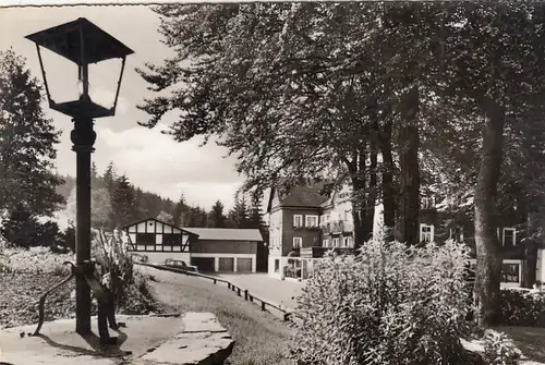 Fleckenberg, Hochsauerland, Hotel Jagdhaus Wiese glum 1970? G6215