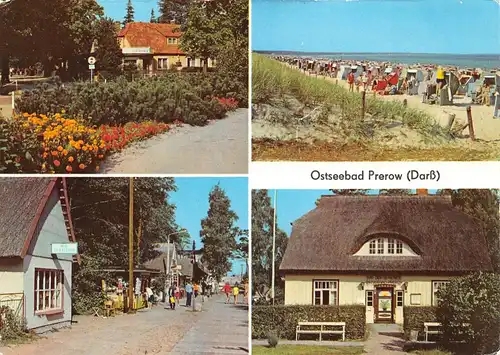 Ostseebad Prerow (Darß) Café Strand Straße gl1981 169.804