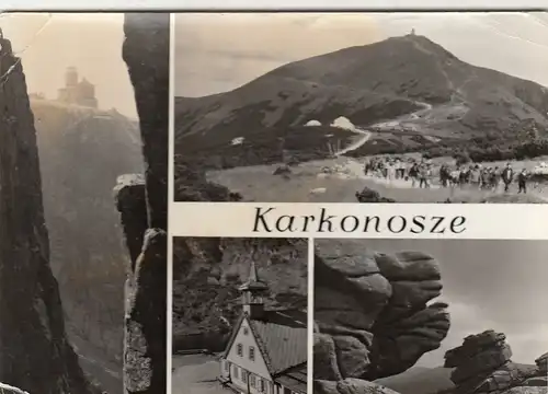 PL Karkonosze, Mehrbildkarte glum 1980? G5310