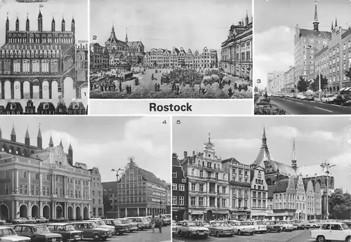 Rostock Radt-Haus Neuer Markt Lange Straße glca.1985 172.284