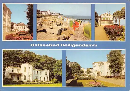 Ostseebad Heiligendamm Häuseransichten Strand gl1986 172.289