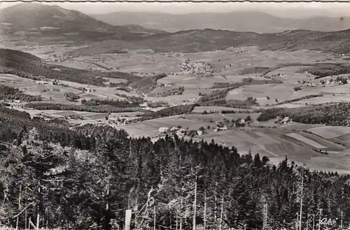Blick von der Scheibenstrasse zum Lamer Winkl, Panorama glum 1950? G5468