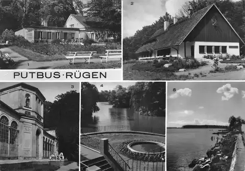 Insel Rügen Putbus Gaststätten Orangerie Küste gl1988 172.215