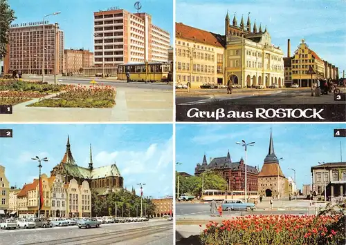 Rostock Teilansichten Innenstadt ngl 170.216