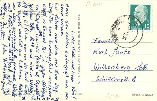 Brandenburg (Havel) Fritze Bollmann Brunnen gl1964 168.652