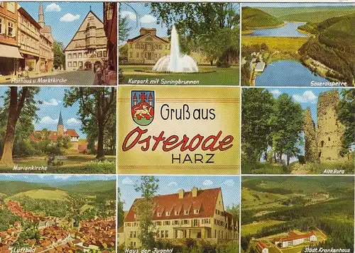 Osterode, Harz, Mehrbildkarte ngl G6454