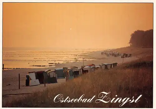 Ostseebad Zingst Strand in der Dämmerung gl1992 172.225