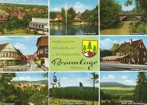 Braunlage/Oberharz, Mehrbildkarte gl1971 G6464