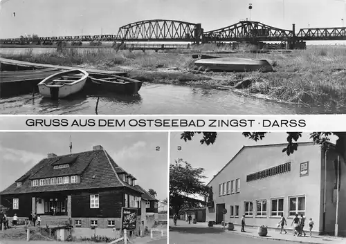 Ostseebad Zingst Meinigenbrücke Kurhaus Erholungsheim glca.1980 172.237