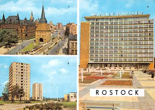 Rostock Steintor Ziolkowskistraße Haus Schifffahrt gl1971 170.220