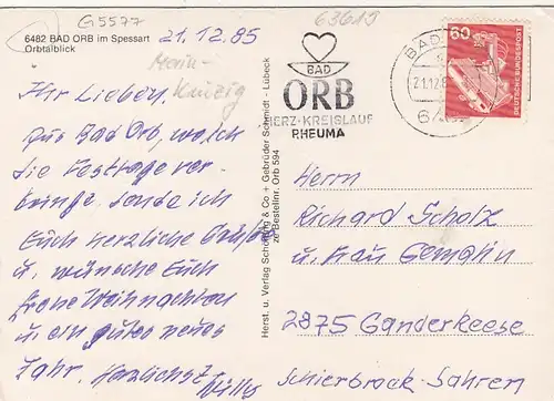 Bad Orb im Spessart, Orbtal-Blick gl1985 G5577