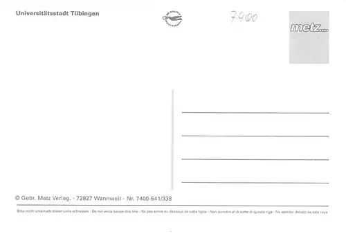 Tübingen Stadtansicht ngl 170.694