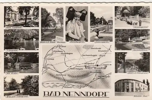 Bad Nenndorf, Mehrbildkarte ngl G6514