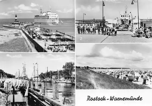 Rostock-Warnemünde Fährschiff Wagenfähre Strand ngl 172.274
