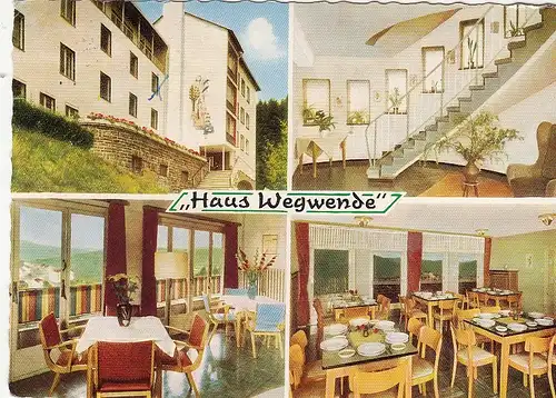 Werdohl, Sauerland, Müttergenesungsheim "Haus Wegwende", Mehrbildkarte gl1969? G5619