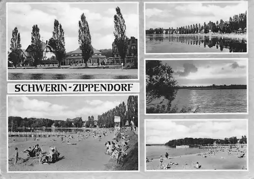 Schwerin-Zippendorf Teilansichten Mehrbildkarte ngl 172.315