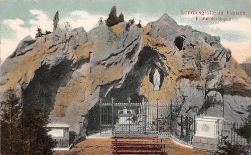 Hausen bei Munderkingen Lourdesgrotte gl1926 170.797